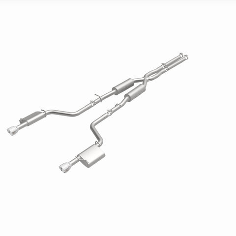 MagnaFlow 19-20 Dodge Charger GT 3.6L V6 Dual Exit Polished Tip Street Series Cat-Back Exhaust - 19522