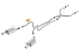 Borla 13-14 Mustang GT/Boss 302 5.0L V8 RWD Single Split Rear Exit ATAK Catback Exhaust - 140516
