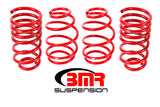 BMR 10-15 5th Gen Camaro V8 Lowering Spring Kit (Set Of 4) - Red - SP022R