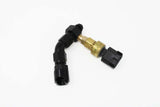 Aeromotive VaporWorx Fuel Module Outlet Kit - 45 Degree 3/8in Female to AN-06 Flare & 1/8in NPT Port - 65602
