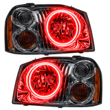 Oracle 01-04 Nissan Frontier SMD HL - Dual Halo - ColorSHIFT w/ Simple Controller - 7178-504