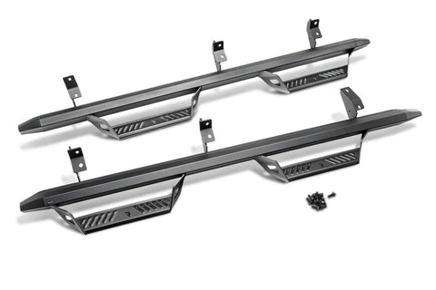 N-Fab Predator Pro Step System 07-17 Toyota Tundra Double Cab - Tex. Black - PRT0777QC-TX