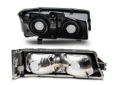 Raxiom 03-06 Chevrolet Silverado 1500 Axial OEM Style Rep Headlights- Chrome Housing- Smoked Lens - S122321