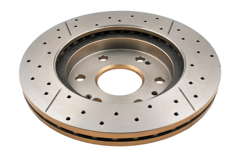 DBA 05-19 Chevrolet Silverado 1500 Front Street Series Drilled & Slotted Rotor - DBA2010X