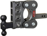 Gen-Y The Boss Torsion-Flex 2in Shank 5in Drop 1.1K TW 10K Hitch w/GH-031 Dual-Ball - GH-1014