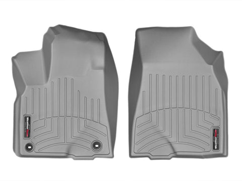 WeatherTech 2014+ Toyota Highlander (Does not fit hybrid) Front FloorLiner - Grey - 466321