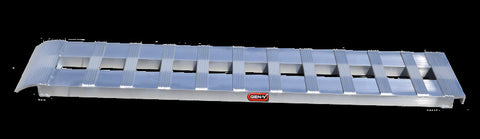 Gen-Y Heavy Duty 14ft Aluminum Loading Ramp 15in x 168in 4K Capacity Loading Ramp - Single - GH-16168-1