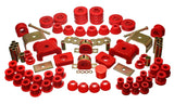 Energy Suspension 73-80 Chev/GMC 4WD w/Aftermarket Front Springs Red Hyper-Flex Master Bushing Set - 3.18105R