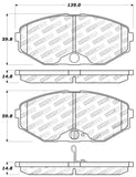 StopTech Performance Brake Pads - 309.05870