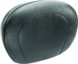 Mustang Harley Low Medallion Sissy Bar Pad (12 inch x 9 inch) - Black - 79059