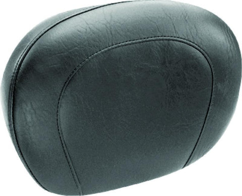 Mustang Harley Low Medallion Sissy Bar Pad (12 inch x 9 inch) - Black - 79059