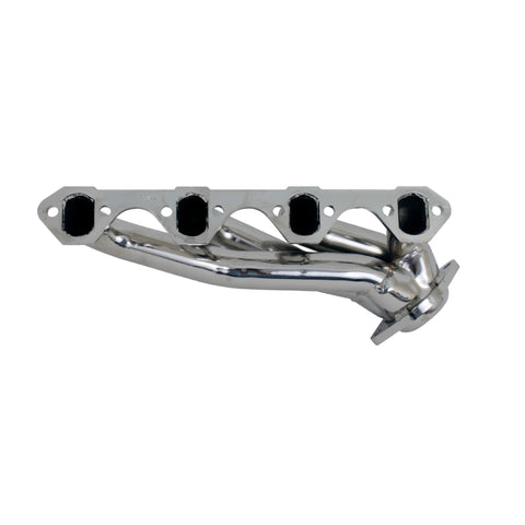 BBK 87-95 Ford F150 Truck 5.0 302 Shorty Unequal Length Exhaust Headers - 1-5/8 Silver Ceramic - 35100