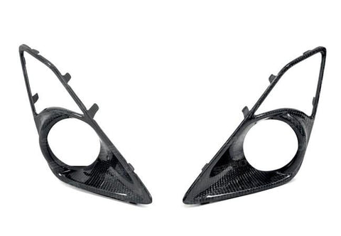 Seibon 16-18 Ford Focus RS Carbon Fiber Fog Light Surrounds - FLS16FDFO