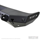 Westin 18-19 Jeep Wrangler JL WJ2 Rear Bumper w/  Sensors (Excl. Wrangler JK) - Textured Black - 59-82045