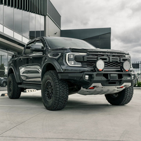RIVAL 24-26 Ford Ranger Raptor Front Aluminum Bumper w/Winch Mount and Recovery Points - 2D.1813.1.US