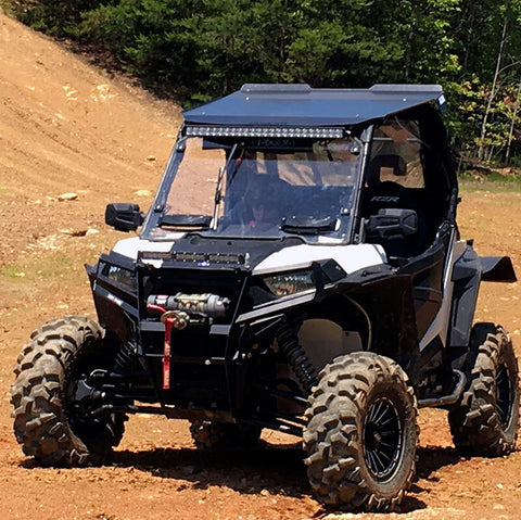 Seizmik 14-20 Polaris RZR 900-1000/S/XP/4/Trail Windshield Versa-Vent - 50-25035KIT