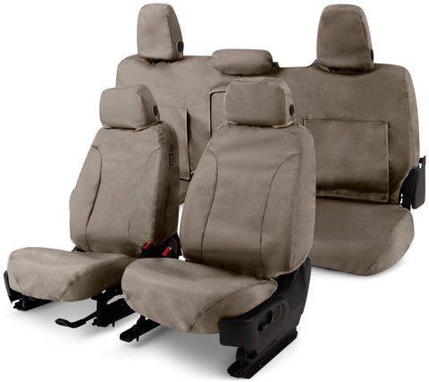 Covercraft 11-16 Ford F-250 Waterproof Polyester SeatSaver Custom Second Row Seat Covers - Taupe - SS8394WFTP