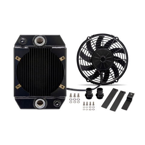 Mishimoto Universal Drag Race Performance Aluminum Radiator - Black - MMRAD-UNI-DRGBK