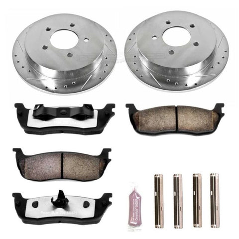 Power Stop 00-02 Ford Expedition Rear Z36 Truck & Tow Brake Kit - K1913-36
