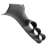Autometer 95-98 Nissan 240SX Black Triple 52mm Pillar Pod - 22807