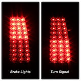 xTune Chevy Silverado 1500/2500/3500 99-02 99-03 LED Tail Lights Smoke ALT-ON-CS99-LED-SM - 5011770