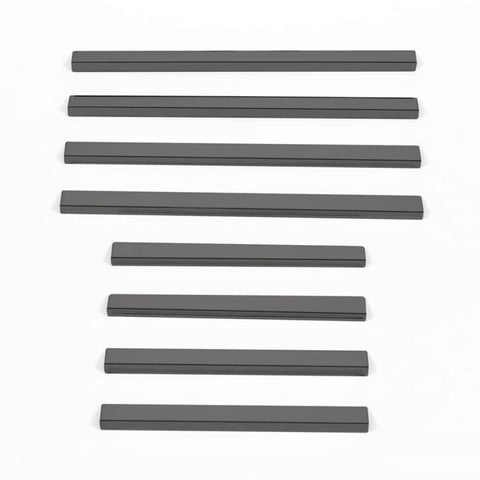 Putco 14-18 Chevy Silverado LD - Crew Cab (8pcs) Black Platinum Door Sills - 95173BP
