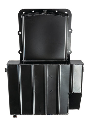 Moroso Ford 5.0 Coyote/Cobra (w/Rear Sump) Road Race Baffled Wet Sump 9.5qt 4.5in Steel Oil Pan - 20570