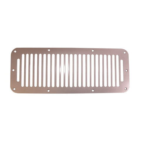 Rugged Ridge 78-95 Jeep CJ / Jeep Wrangler Satin Stainless Steel Cowl Vent Cover - 11185.06