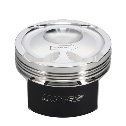 Manley Ford EcoBoost STD Stroke 87.6mm STD Bore 9.5:1 CR Dish Piston Set - 637001C-4