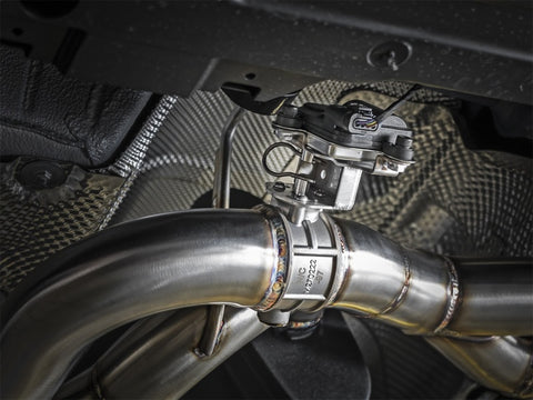 aFe MACH Force-Xp 2-1/2in SS Axle Back Exhaust w/Black Tips 15+ BMW M3/M4 (F80/F82) L6 3.0L (tt) S55 - 49-36338-B