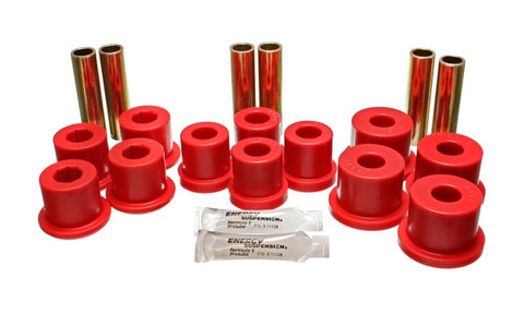 Energy Suspension Gm C20/C30 Sprg & Shackle Set - Red - 3.2113R
