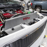 Wehrli 13-18 Cummins Fabricated Aluminum Radiator Cover - Gloss White - WCF100546-GW