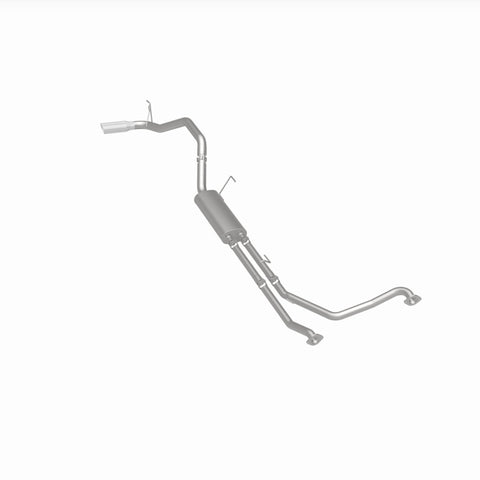 MagnaFlow CatBack 07-15 Nissan Titan V8 LGAS/LFLEX Single MF Polished Stainless Exhaust - 19421
