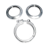 Stainless Works V Band SS Coupling Kit for 2 1/2in tubing - VBC