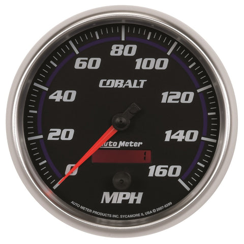 Autometer 67-72 GM Truck Billet Dash Panel - Tach/MPH Speedo/Oil Press/Water Temp/Volt - Cobalt - 7045-CB