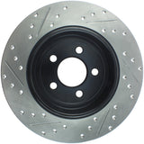 StopTech 05-13 Chrysler300/300C / 09-12 Dodge Challenger Rear Left Drilled & Slotted Rotor - 127.63060L