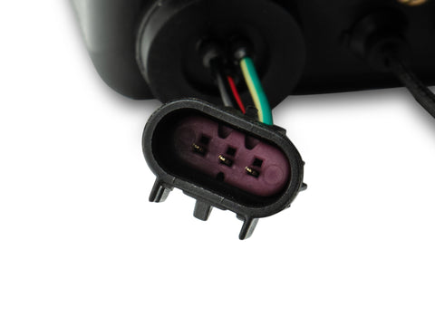 Raxiom 04-08 Ford F-150 Dual LED Halo Projector Headlights- Black Housing (Clear Lens) - T542827