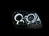 ANZO 2005-2007 Dodge Magnum Projector Headlights Chrome - 121219