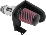 K&N 13-14 Honda Accord 3.5L V6 69 Series Typhoon Air Intake System - Silver Cold Air Intake Kit - 69-1212TS