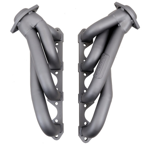 BBK 79-93 Mustang 5.0 Shorty Unequal Length Exhaust Headers - 1-5/8 Titanium Ceramic - 1515
