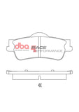 DBA 08-17 Pontiac G8 V6 Rear RP Performance Brake Pads - DB1766RP