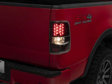 Raxiom 04-08 Ford F-150 Styleside LED Tail Lights- Blk Housing (Clear Lens) - T542840
