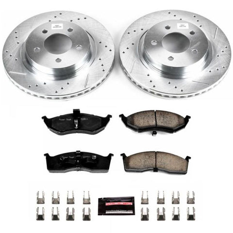 Power Stop 99-04 Chrysler 300M Front Z23 Evolution Sport Brake Kit - K1692