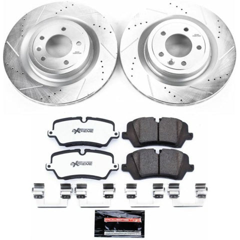 Power Stop 2017 Land Rover Discovery Rear Z36 Truck & Tow Brake Kit - K7174-36