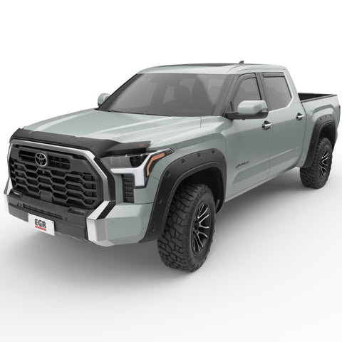 EGR 22-23 Toyota Tundra Superguard Hood Shield - Matte Black - 305405