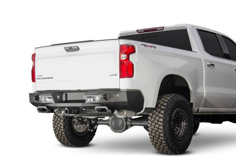 Addictive Desert Designs 19-20 GM 1500 Stealth Fighter Rr Bumper w/ Backup Sensor Cutouts - R441051280103