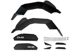 DV8 Offroad 20-24 Jeep Gladiator JT Rear Inner Fender Liners - Satin Black - INFEND-07RB