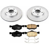 Power Stop 01-07 Ford Escape Front Z17 Evolution Geomet Coated Brake Kit - CRK1930