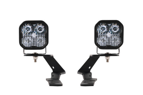 Diode Dynamics 19-21 Ford Ranger Sport SS3 LED Ditch Light Kit - White Combo - DD6583