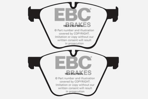 EBC 11+ BMW (Alpina) B7 4.4 Turbo Bluestuff Front Brake Pads - DP52007NDX